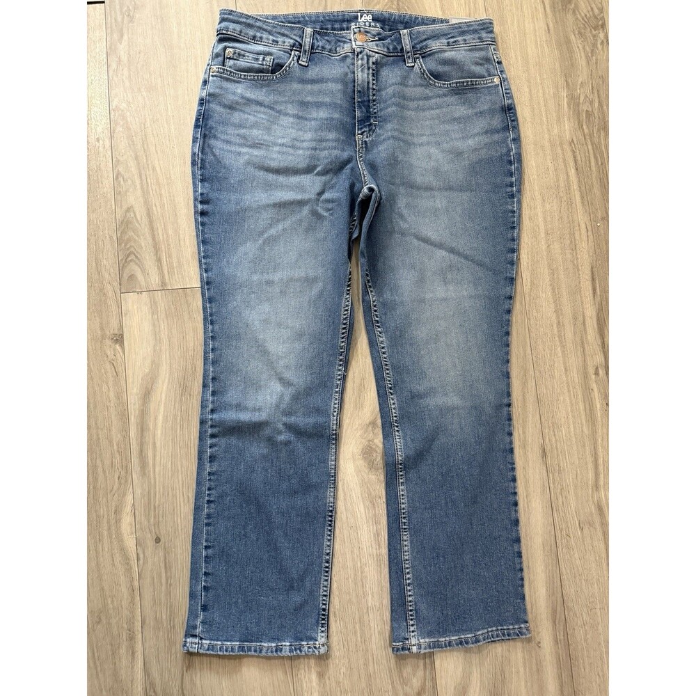 Riders by Lee Indigo Jeans Womens 14P Blue Deep Dyed New